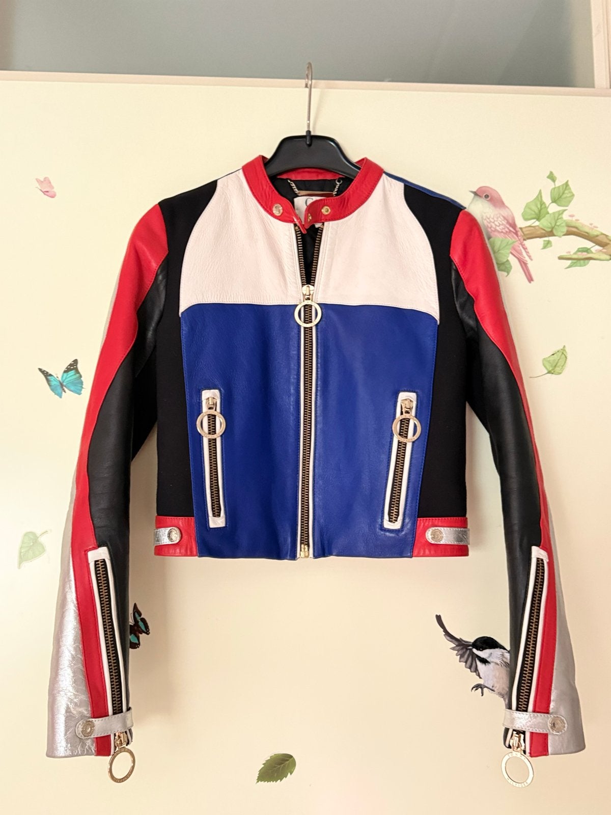 Tommy Hilfiger Gigi Hadid Leren Jas 34, Ophalen of Verzenden, Nieuw, Maat 34 (XS) of kleiner, Meerkleurig