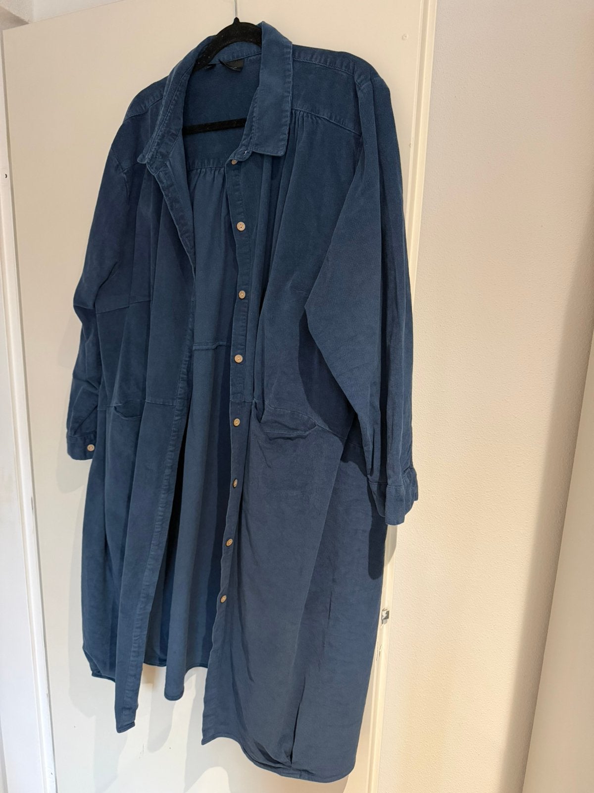 Blauw tuniek, maat 54, Ophalen of Verzenden, Zo goed als nieuw, Blauw, Blouse of Tuniek