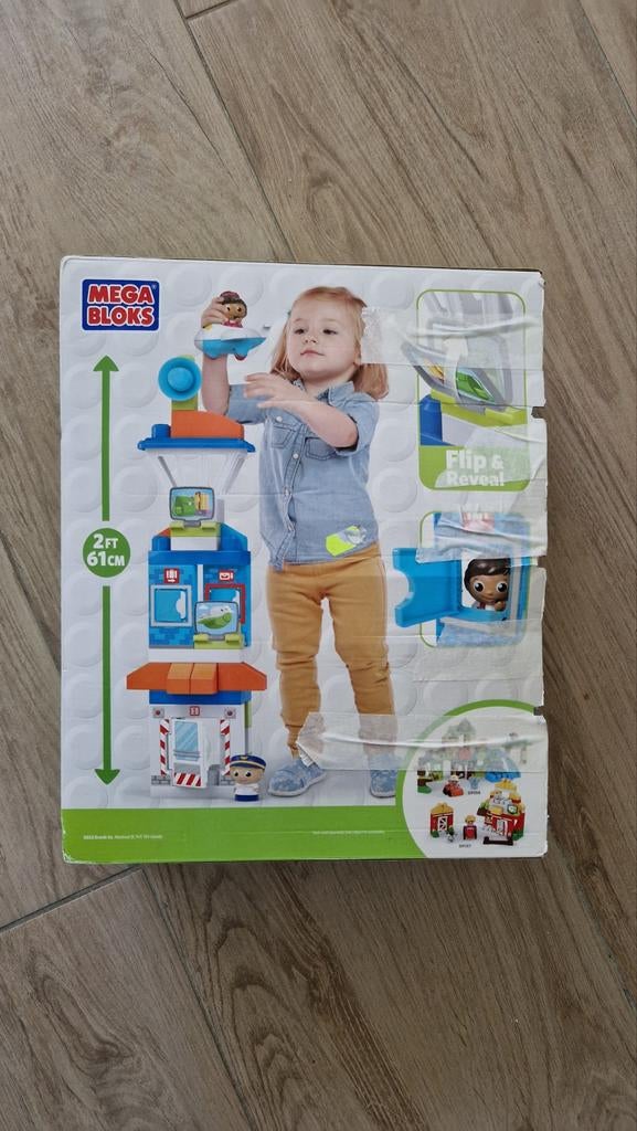 Mega blocks Vliegveld fisher price, Ophalen of Verzenden, Speelset