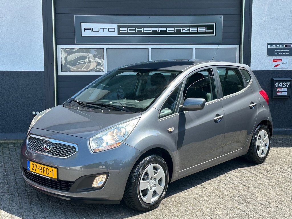 Kia Venga 1.4 CVVT Seven I AIRCO I 82 D.KM I MPV I RUIM I NL, Auto's, Kia, Voorwielaandrijving, Euro 5, Stof, Gebruikt