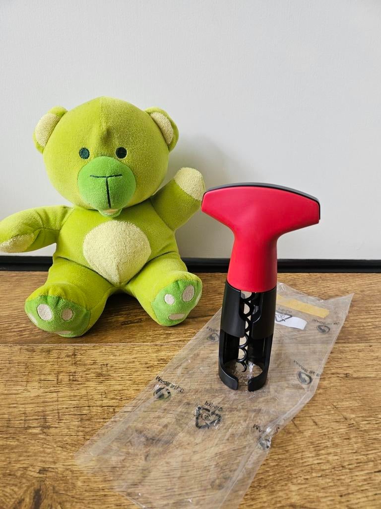 Tupperware wijnopener - rood, Ophalen of Verzenden, Nieuw, Rood, Overige typen