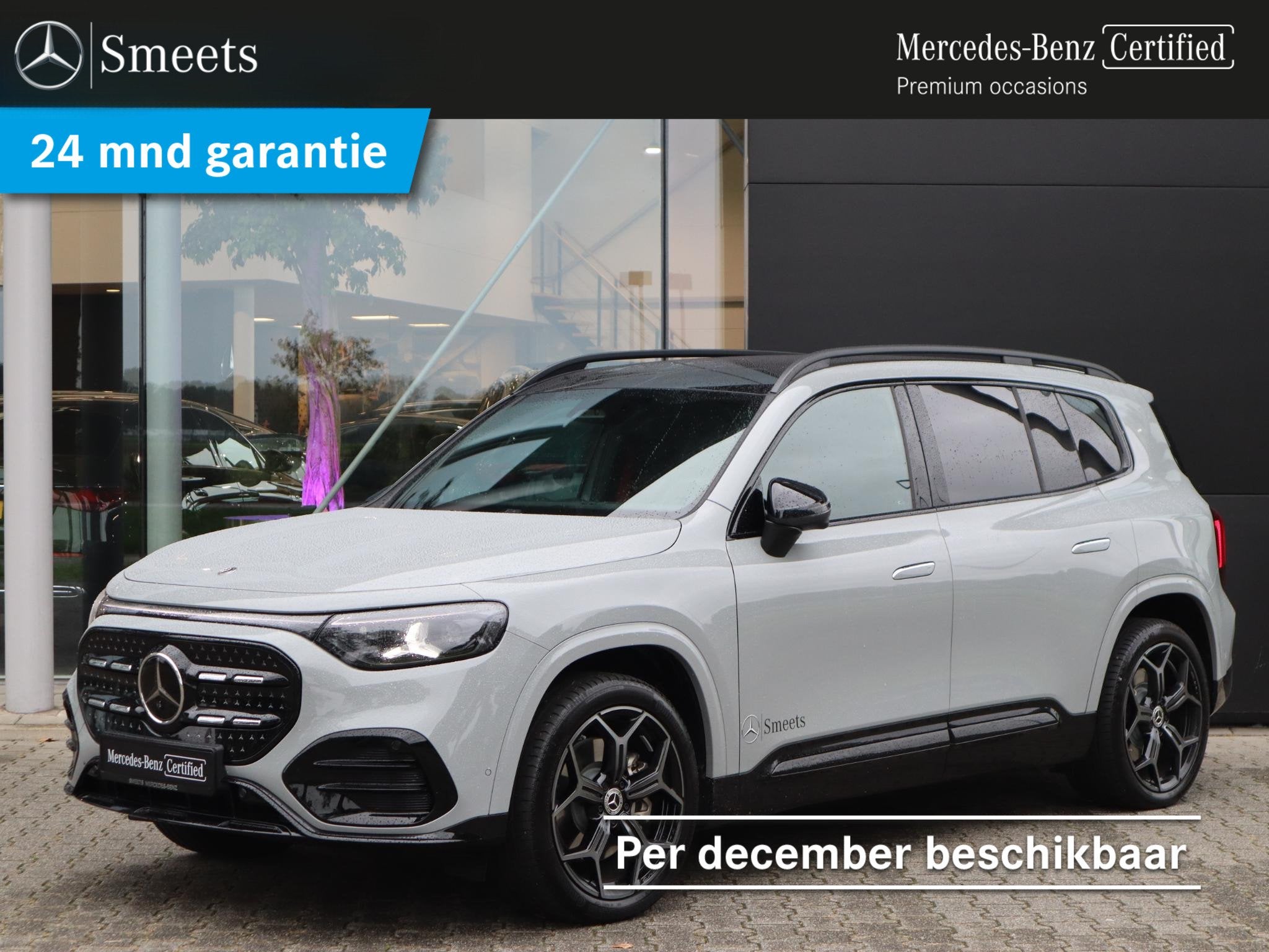 Mercedes-Benz GLB 250+ Business Solution AMG 85.5 kWh, Auto's, Zwart, 607 km, Verblindingsvrij grootlicht, Origineel Nederlands