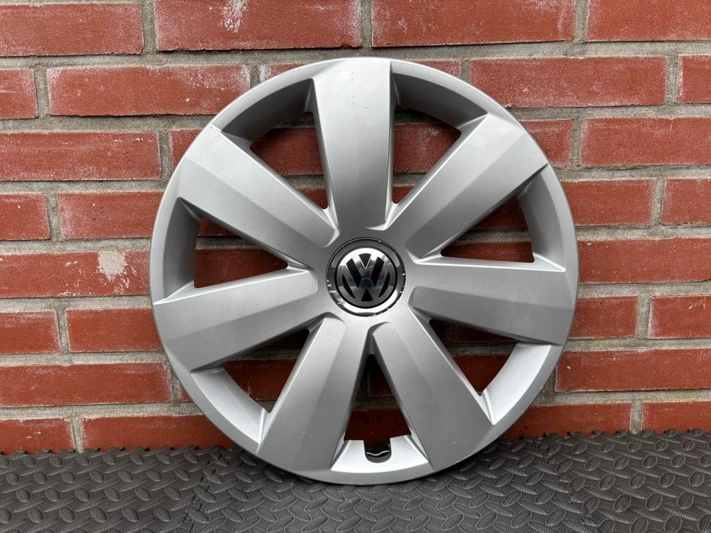1 originele Volkswagen Touran en Passat wieldop 16 inch, Auto diversen, Wieldoppen, Ophalen of Verzenden, Gebruikt