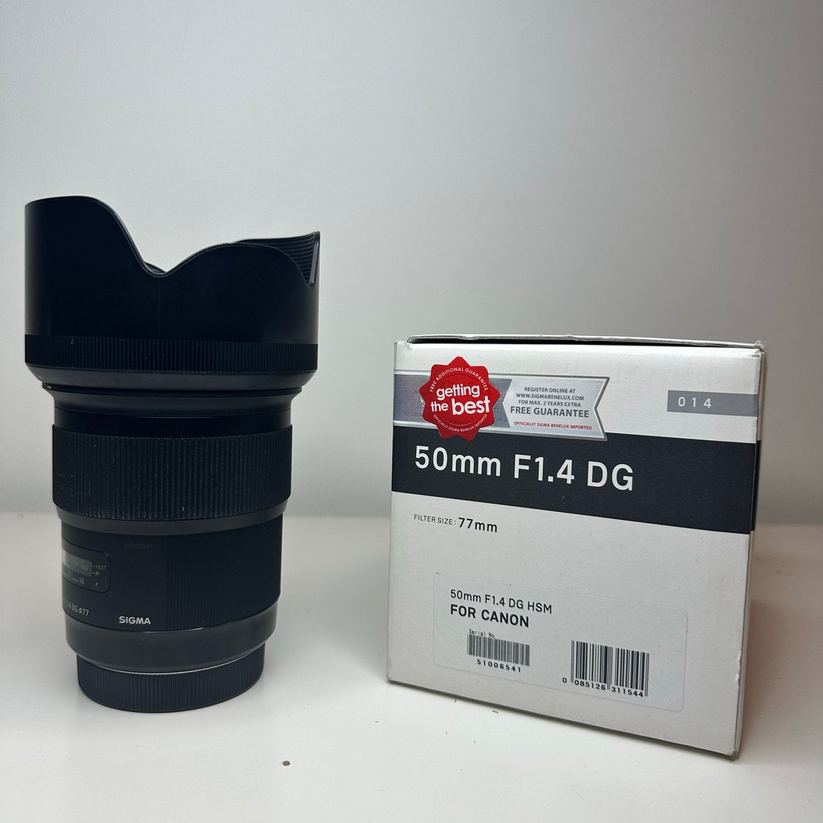 Sigma 50mm F1.4 DG HSM Art lens voor Canon EF, Audio, Tv en Foto, Fotografie | Lenzen en Objectieven, Sigma, Autofocus, Ophalen of Verzenden