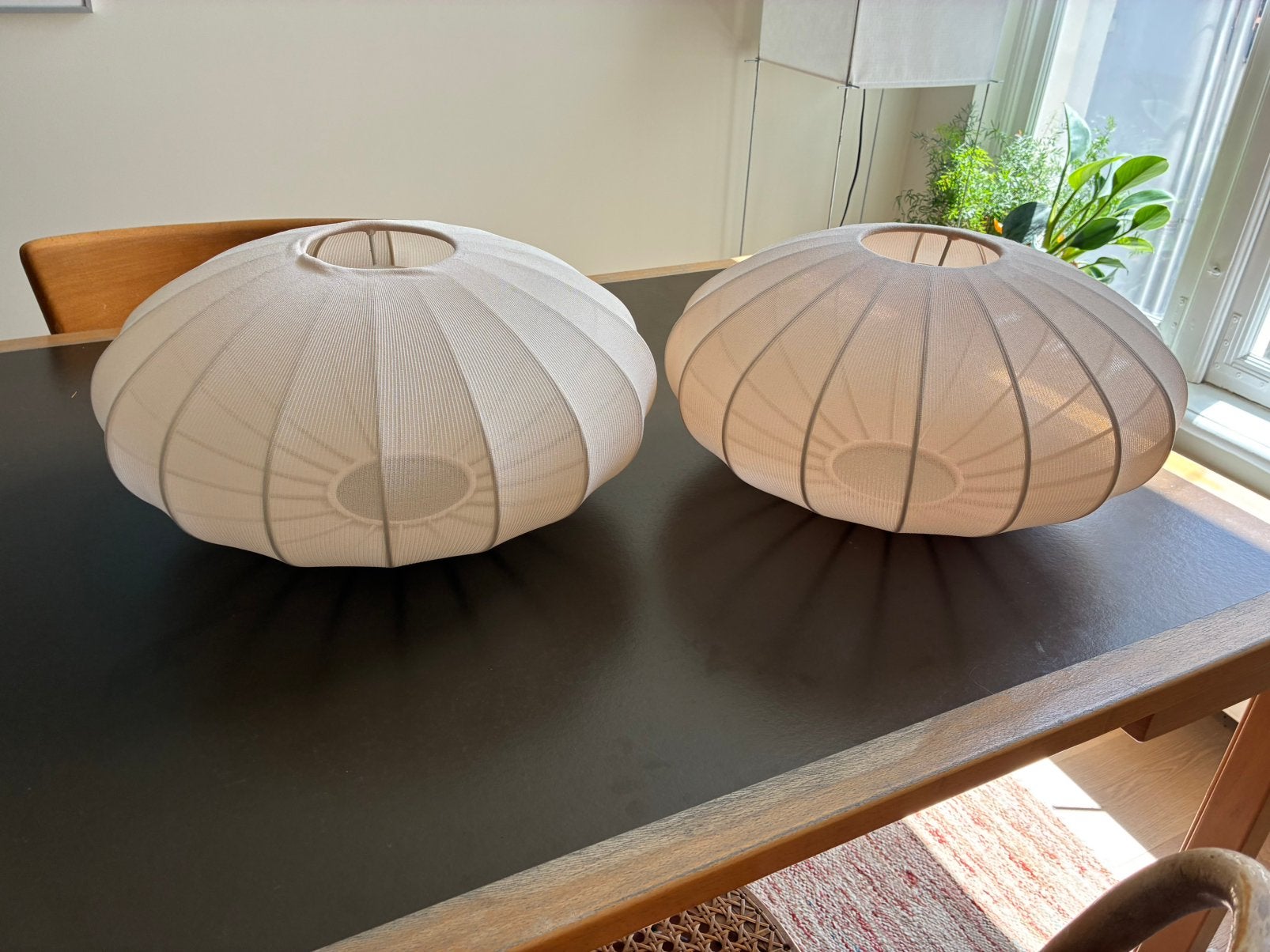 Japandi plafondlamp, Ophalen, Zo goed als nieuw, E27 (groot)