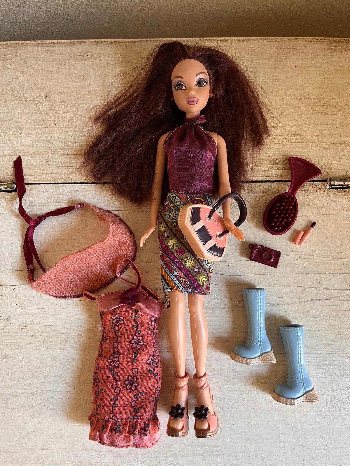 My Scene Chelsea met extra kleding en accessoires, Ophalen, Gebruikt, Barbie