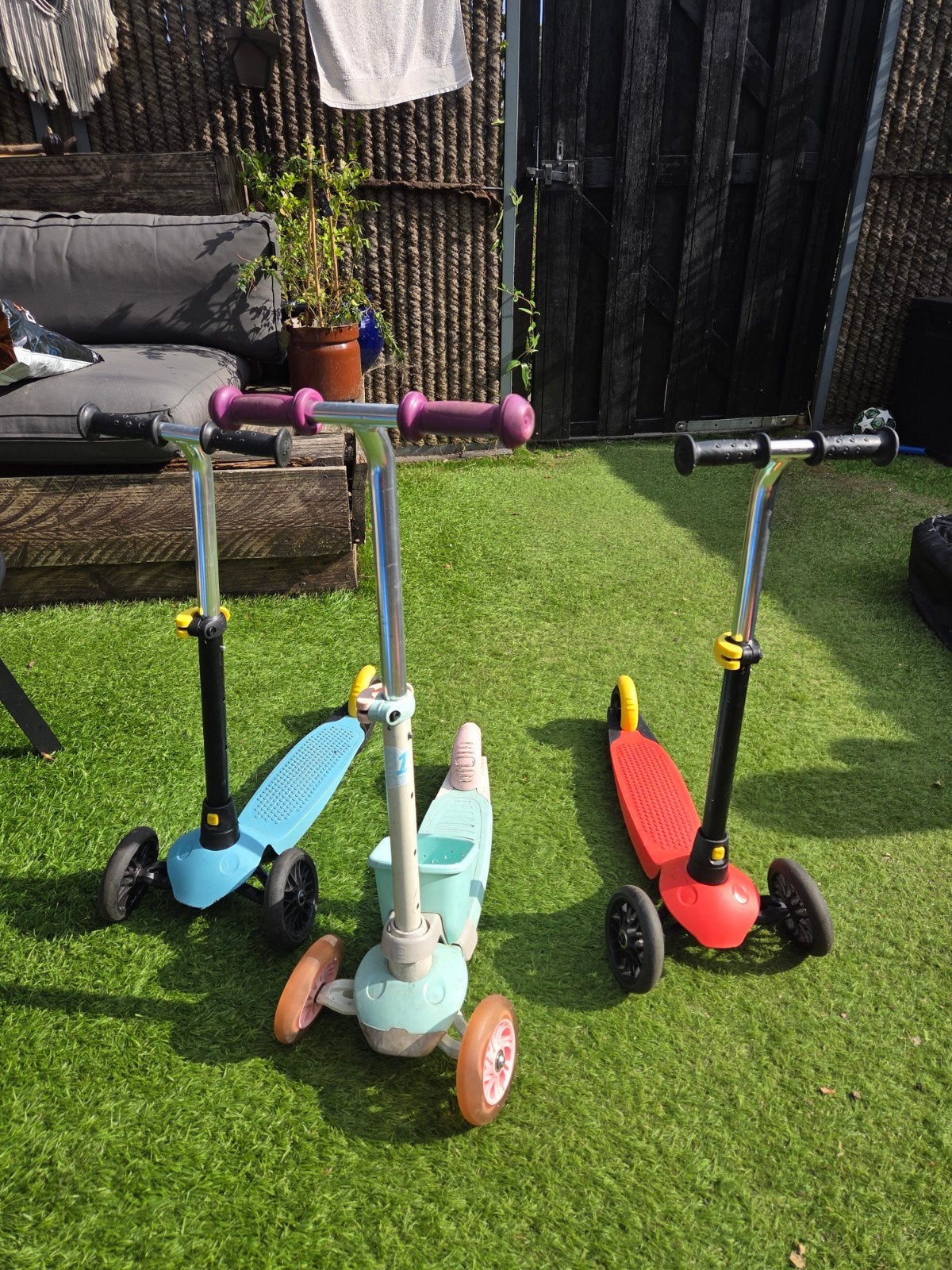 3x Driewieler Kleuter Stepjes, Fietsen en Brommers, Steps, Ophalen, Gebruikt, Gewone step