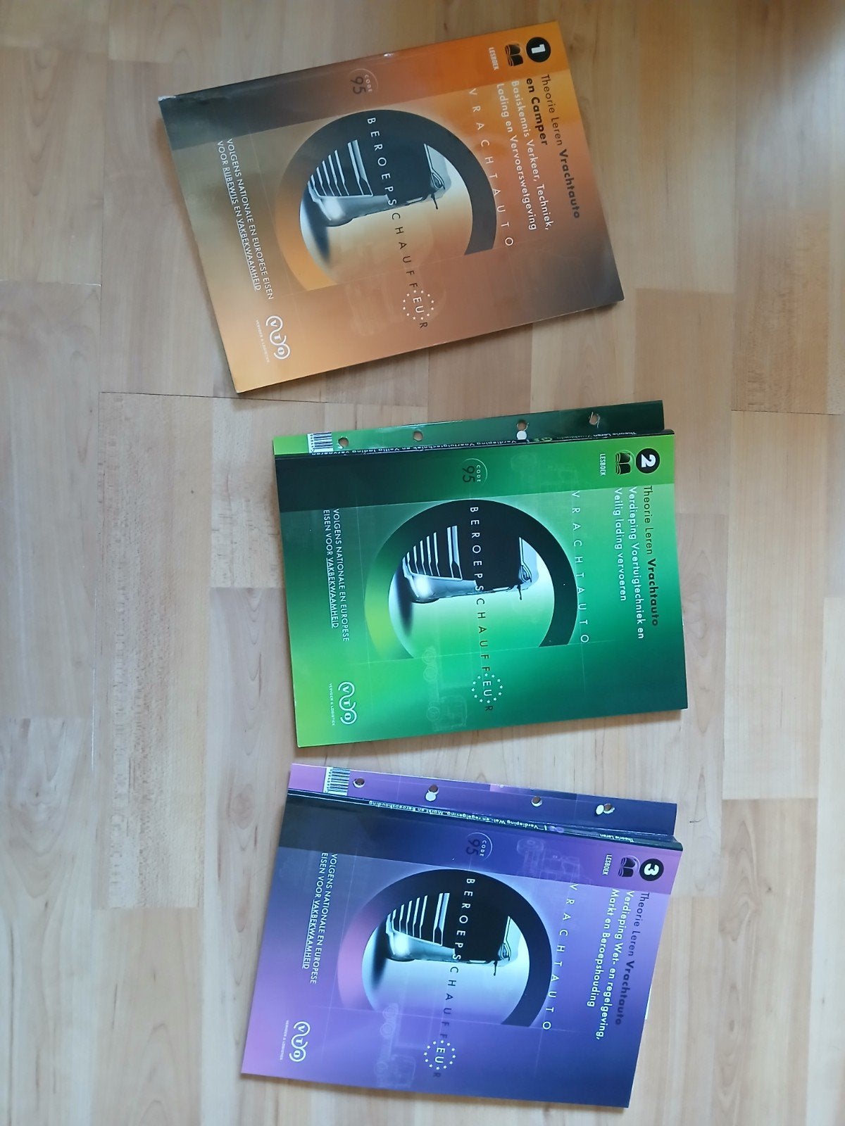 Theorie Leren Vrachtauto - Compleet pakket (3 boeken), Boeken, Ophalen, Zo goed als nieuw, MBO, VTO Verkeer & Logistiek