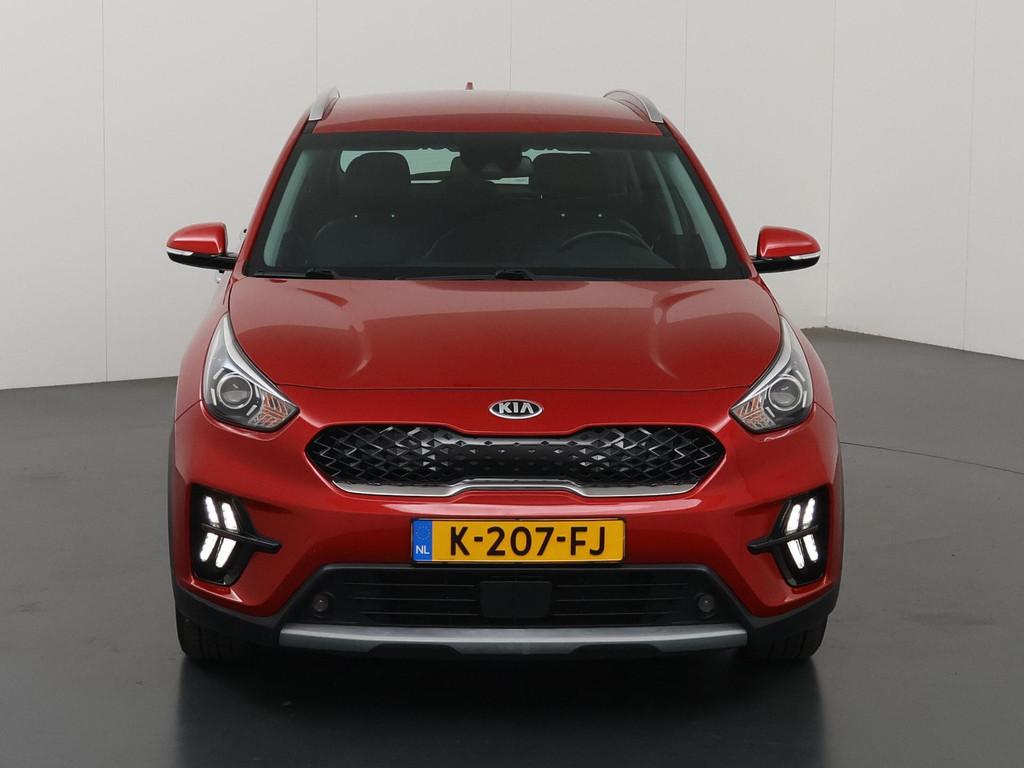 Kia Niro 1.6 GDi Hybrid DynamicLine | Trekhaak | Adaptieve C, Auto's, Kia, Gebruikt, Euro 6, Leder en Stof, Origineel Nederlands