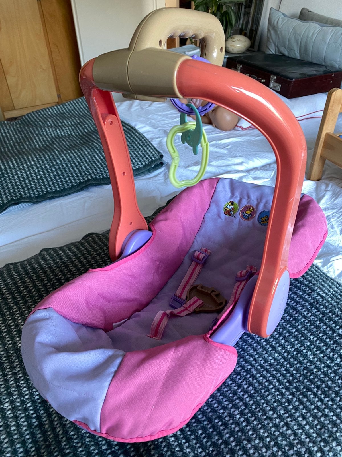 Baby Born maxi cosi en draagzak, Ophalen, Gebruikt