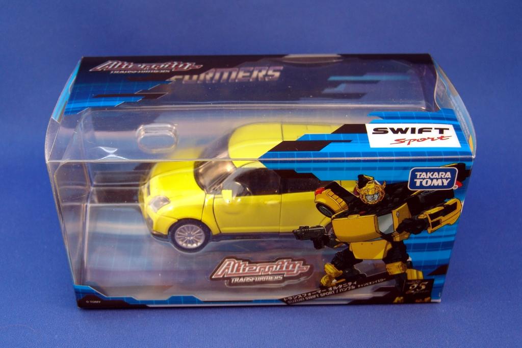 Transformers Alternity -- BUMBLEBEE -- Suzuki Swift (mib), G1, Ophalen of Verzenden, Zo goed als nieuw, Autobots