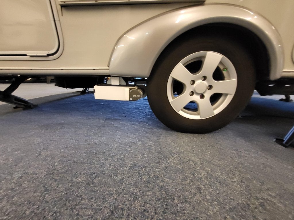 Eriba 530; netjes, Unico tent, Thule luifel, Reich mover, Standaardzit, Bedrijf, Schokbreker, Eriba