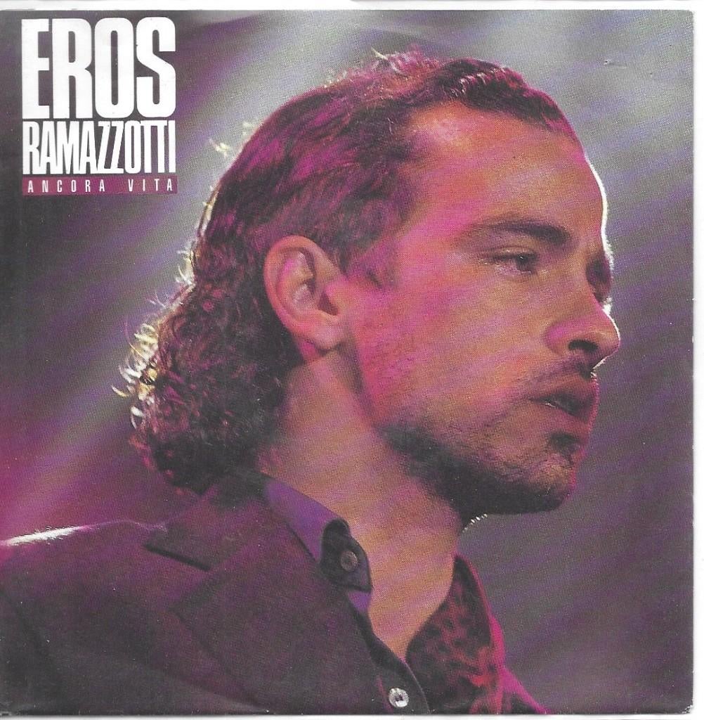 Vinyl Single Eros Ramazzotti, Cd's en Dvd's, Vinyl Singles, Ophalen of Verzenden, Gebruikt, Pop