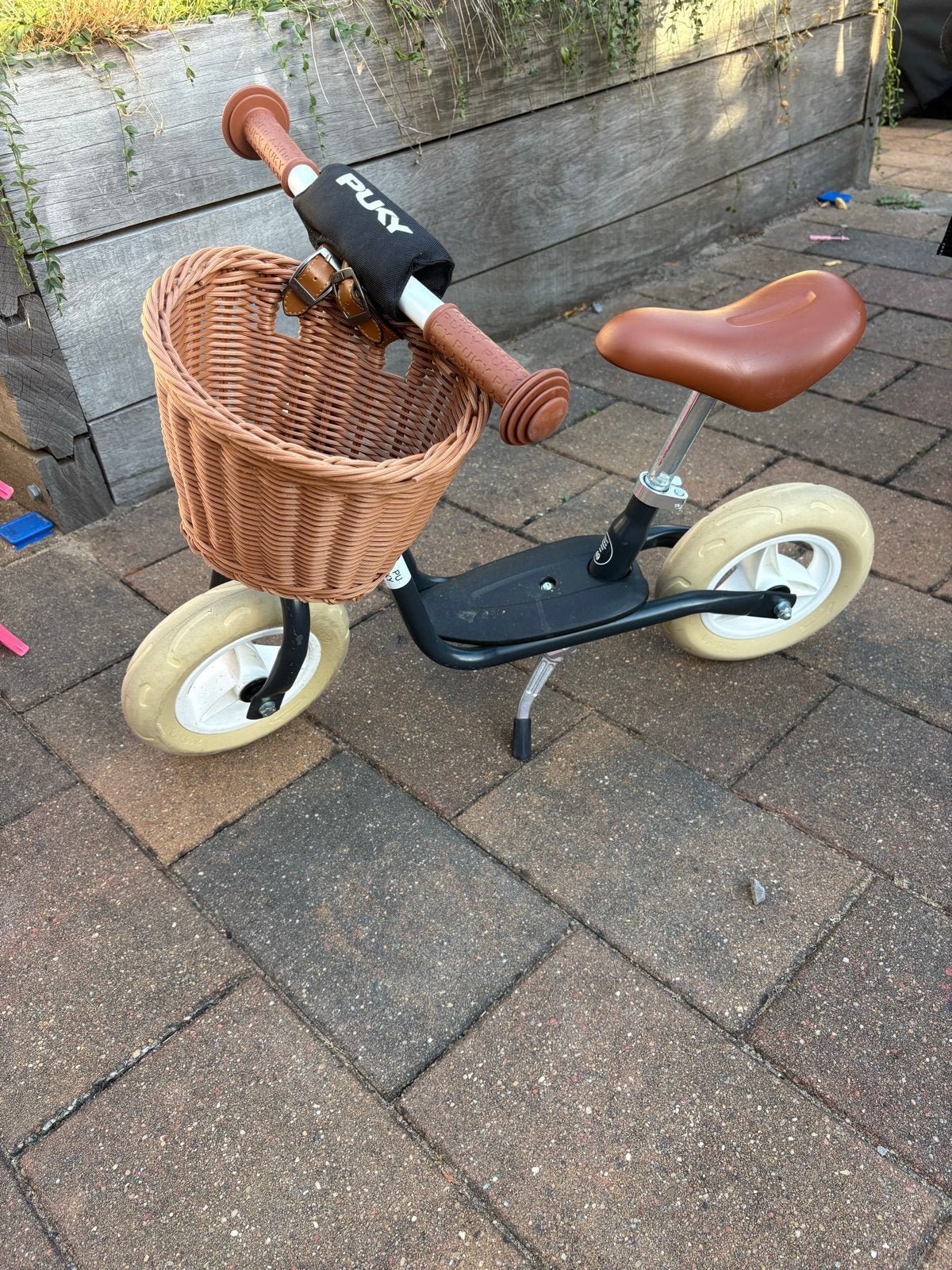 Puky loopfiets met mandje, Ophalen, Gebruikt, Minder dan 16 inch