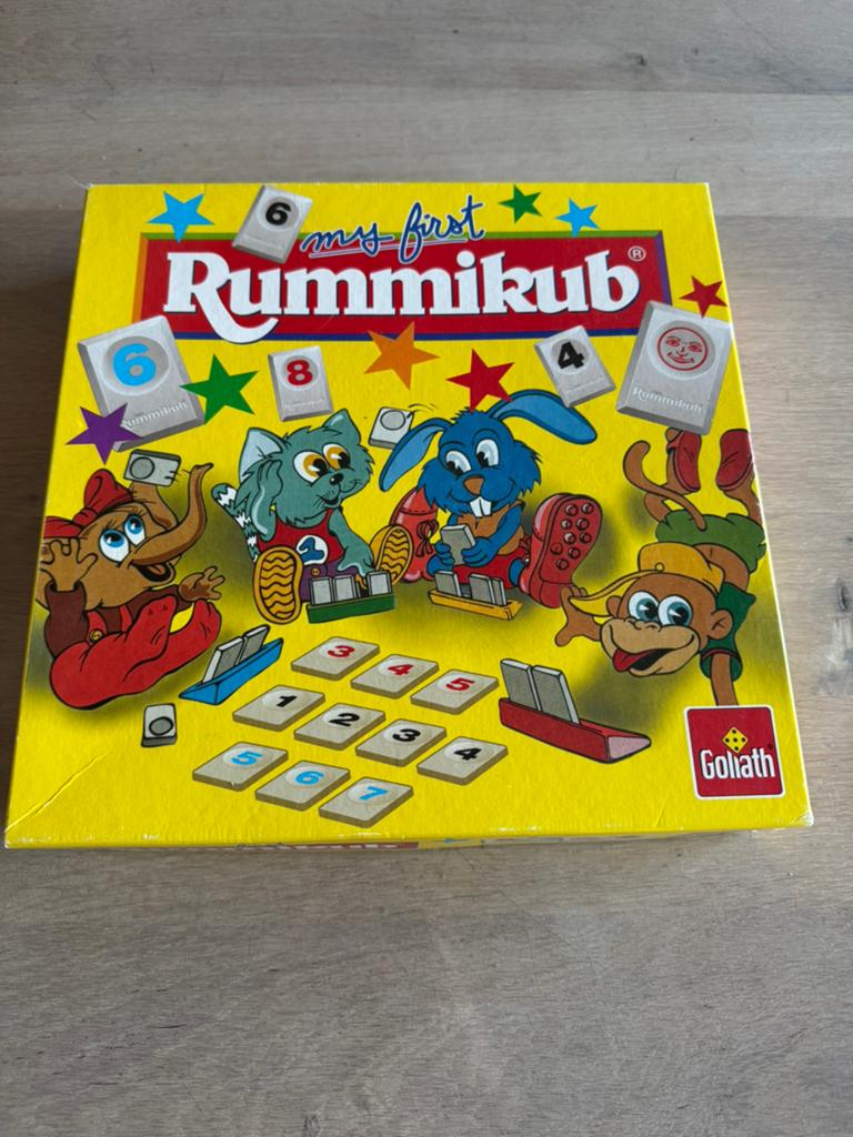 Rummikub my first. Zgan, Drie of vier spelers, Ophalen of Verzenden, Zo goed als nieuw