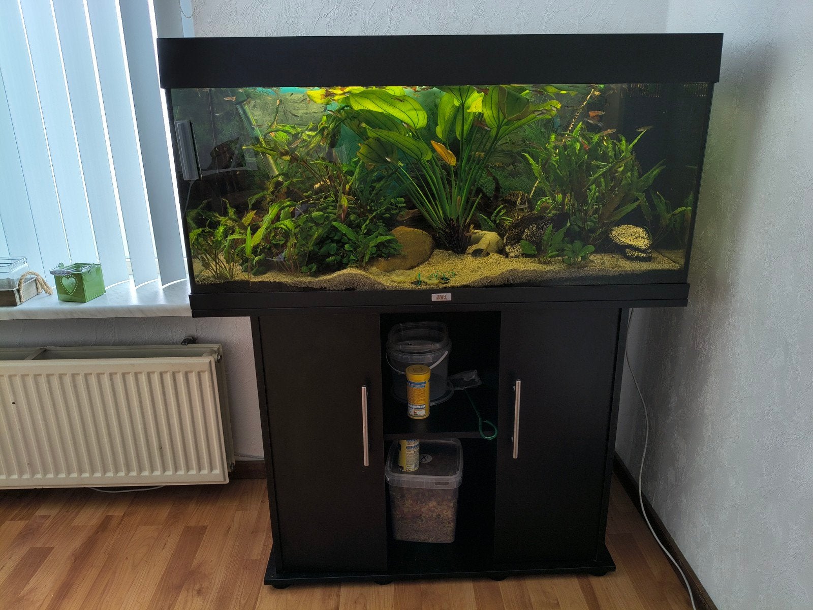 Juwel Rio 180, Ophalen, Gebruikt, Leeg aquarium, Inclusief deksel