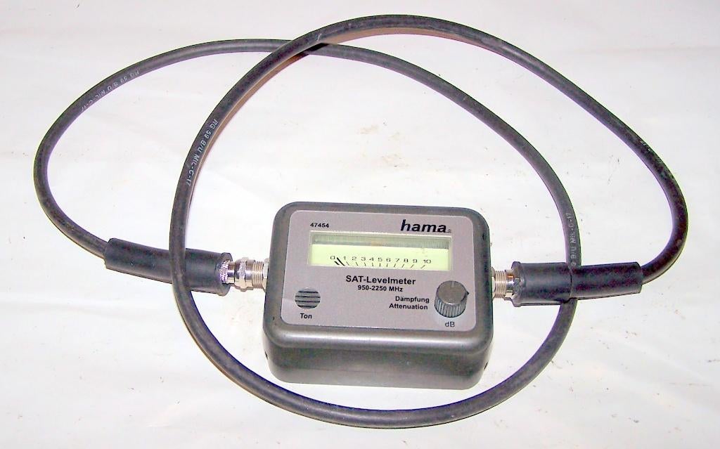 Hama Sat-levelfinder. Nwst., Ophalen of Verzenden, Zo goed als nieuw, (Schotel)antenne-accessoires, Overige merken
