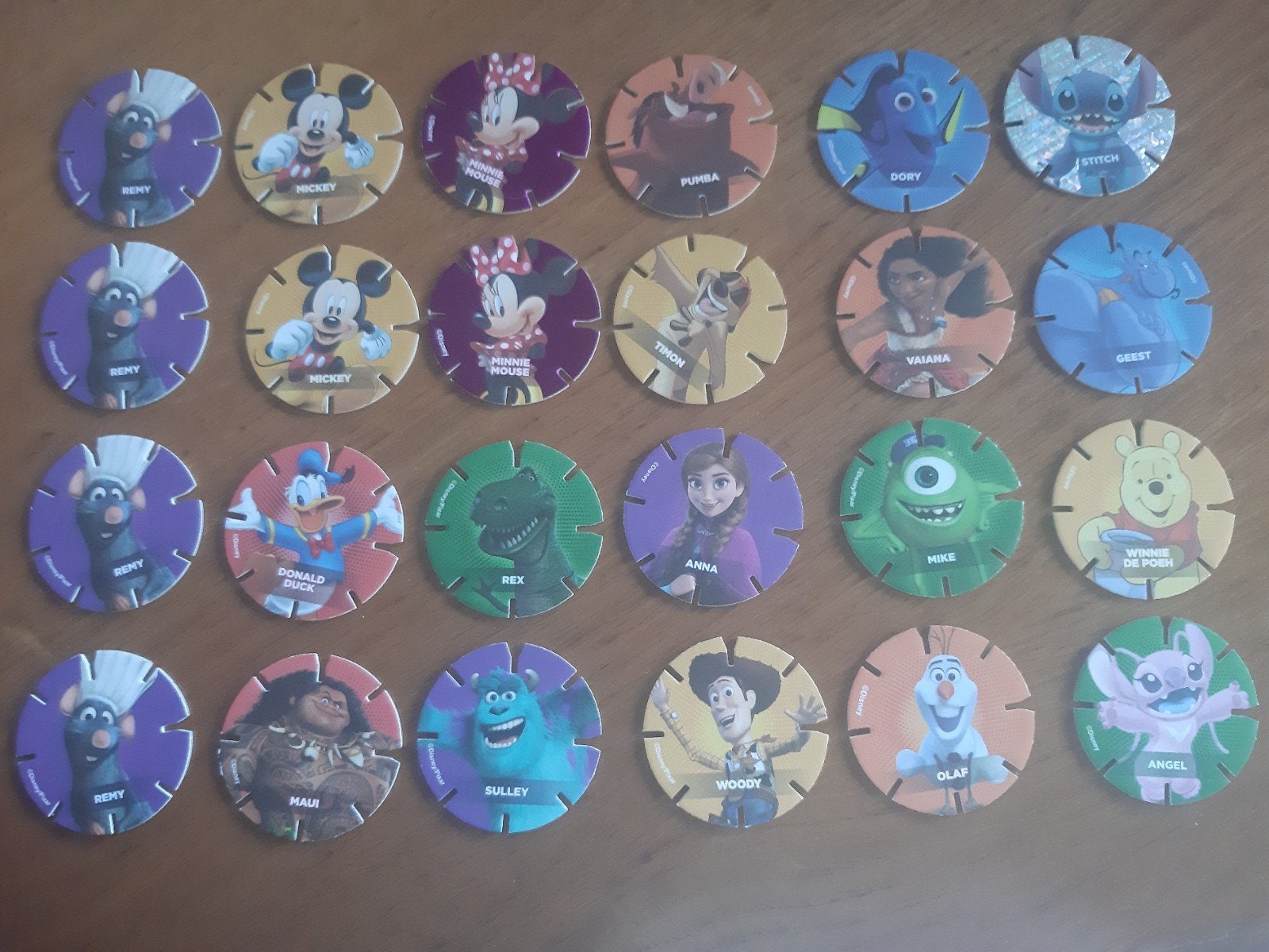 AH Diskeyz, Diskey Timon, Pumba, Anna, Mickey, Minnie Mouse, Verzamelen, Albert Heijn, Ophalen of Verzenden