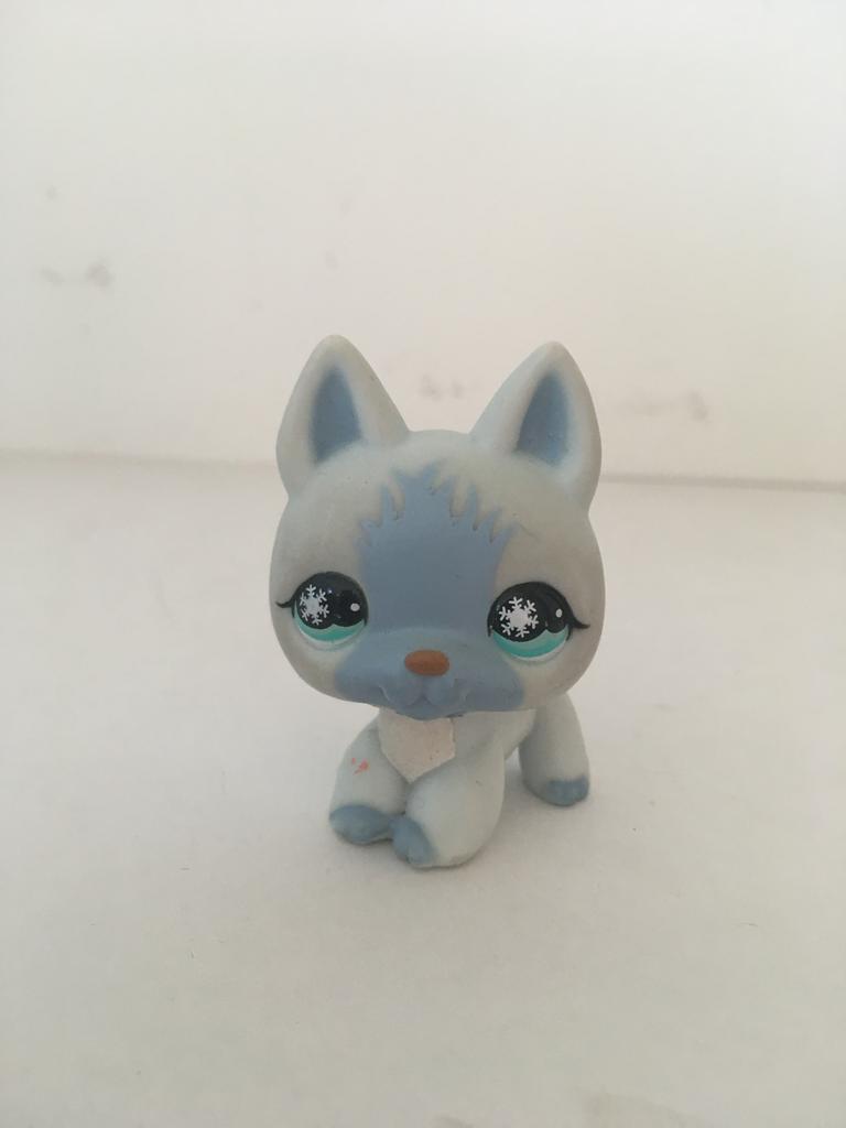 LPS German Shepherd Blue 689 Littlest Pet Shop, Verzenden, Gebruikt