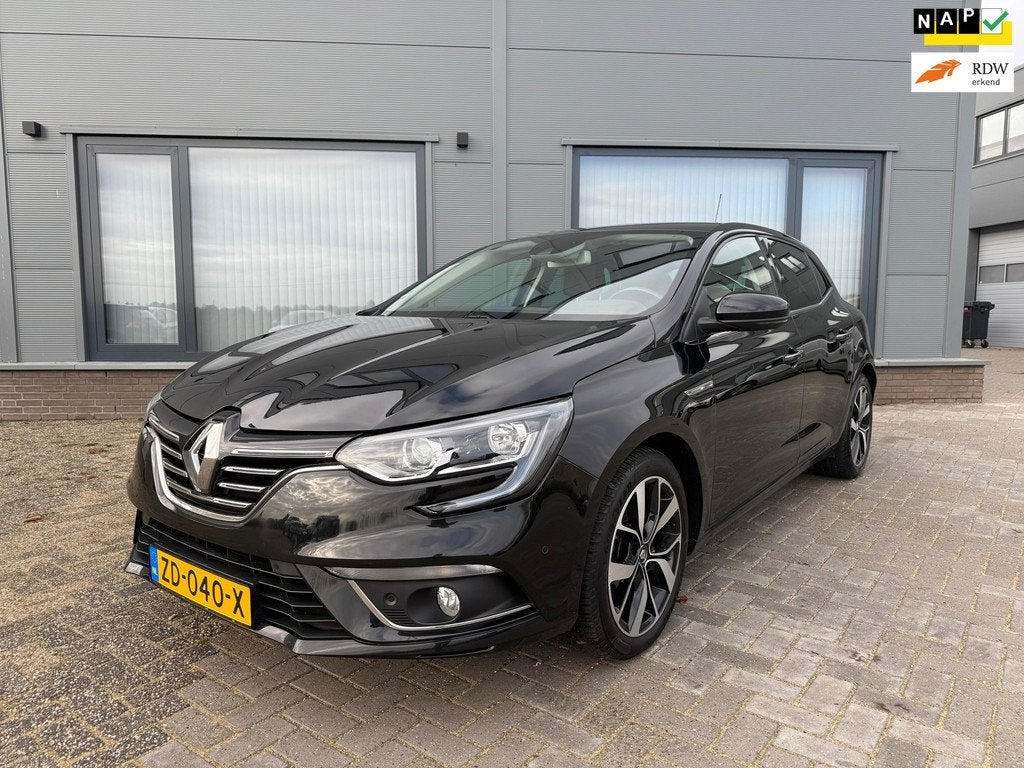 Renault Mégane 1.3 TCe Bose // 84 DKM NAP // PDC // Clima /, Voorwielaandrijving, 4 cilinders, Zwart, Origineel Nederlands