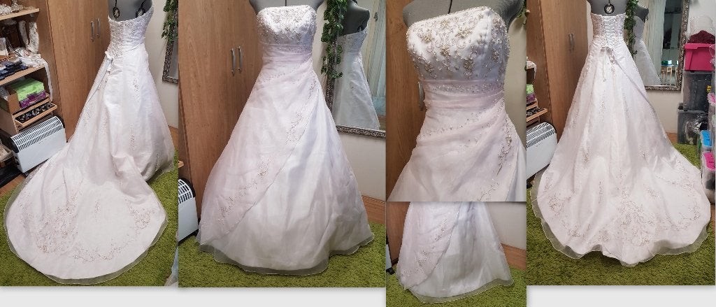 nieuwe bruidsjurk trouwjurk maat 38 lichtroze/wit, Kleding | Dames, Trouwjurk, All2wish4, Nieuw, Ophalen of Verzenden