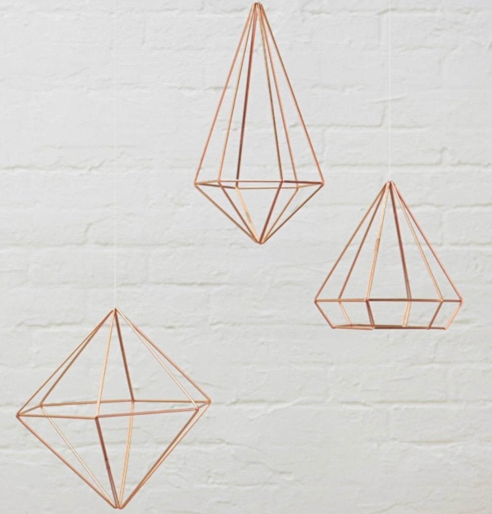 Umbra Prisma Wall Decor copper wanddecoratie nieuw!, Huis en Inrichting, Info@umbra.nl, Nieuw, Ophalen of Verzenden, Umbra