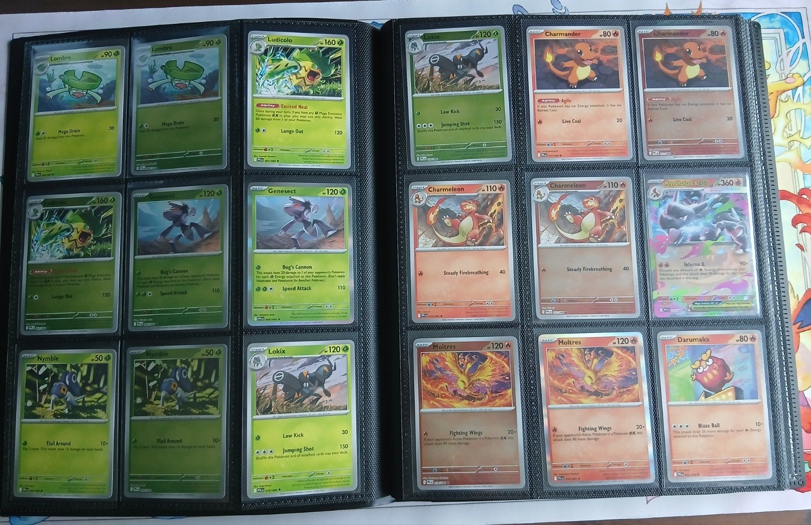 Phantasmal Flames Complete Base set Inc. Reverse Holo's, Verzenden, Nieuw, Meerdere kaarten, Foil