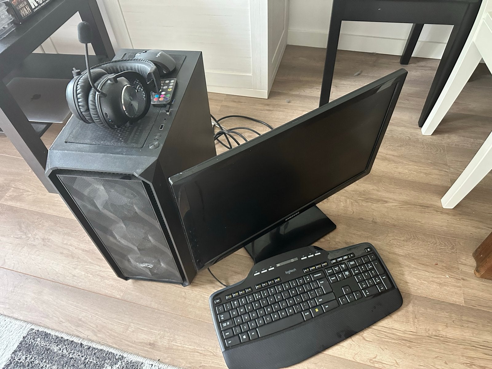 Gaming PC met AMD Ryzen 5 5500 en NVIDIA RTX 3050, Computers en Software, Desktop Pc's, Ophalen, Gebruikt, HDD, Gaming