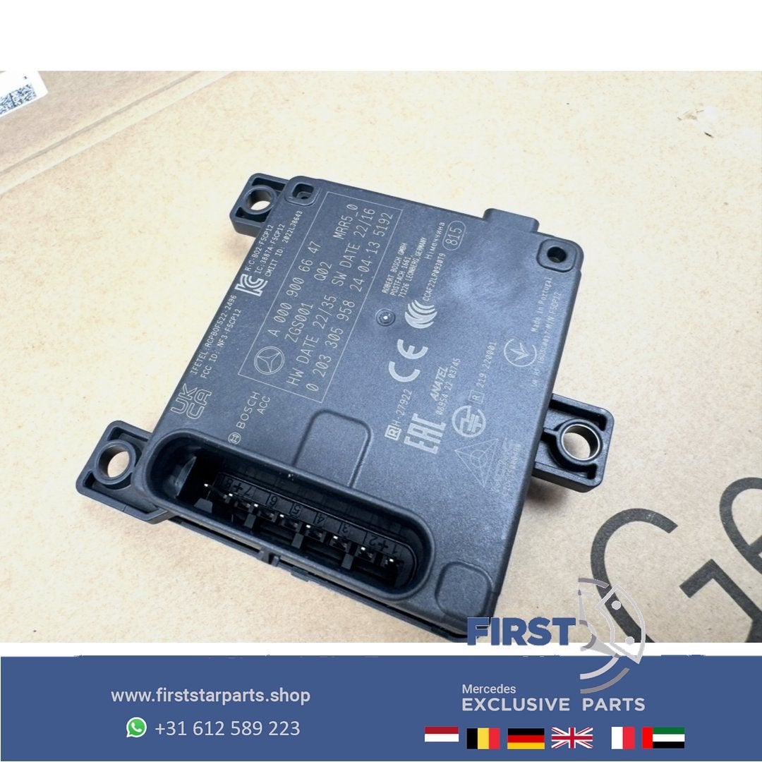 A0009006647 RADARSENSOR Mercedes W206 W290 W214 W254 W167 W2, Auto-onderdelen, Gebruikt, -, Ophalen of Verzenden, -