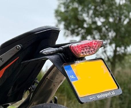 Achterspatbord / kentekenplaathouder / remlicht KTM 790 duke, Ophalen of Verzenden