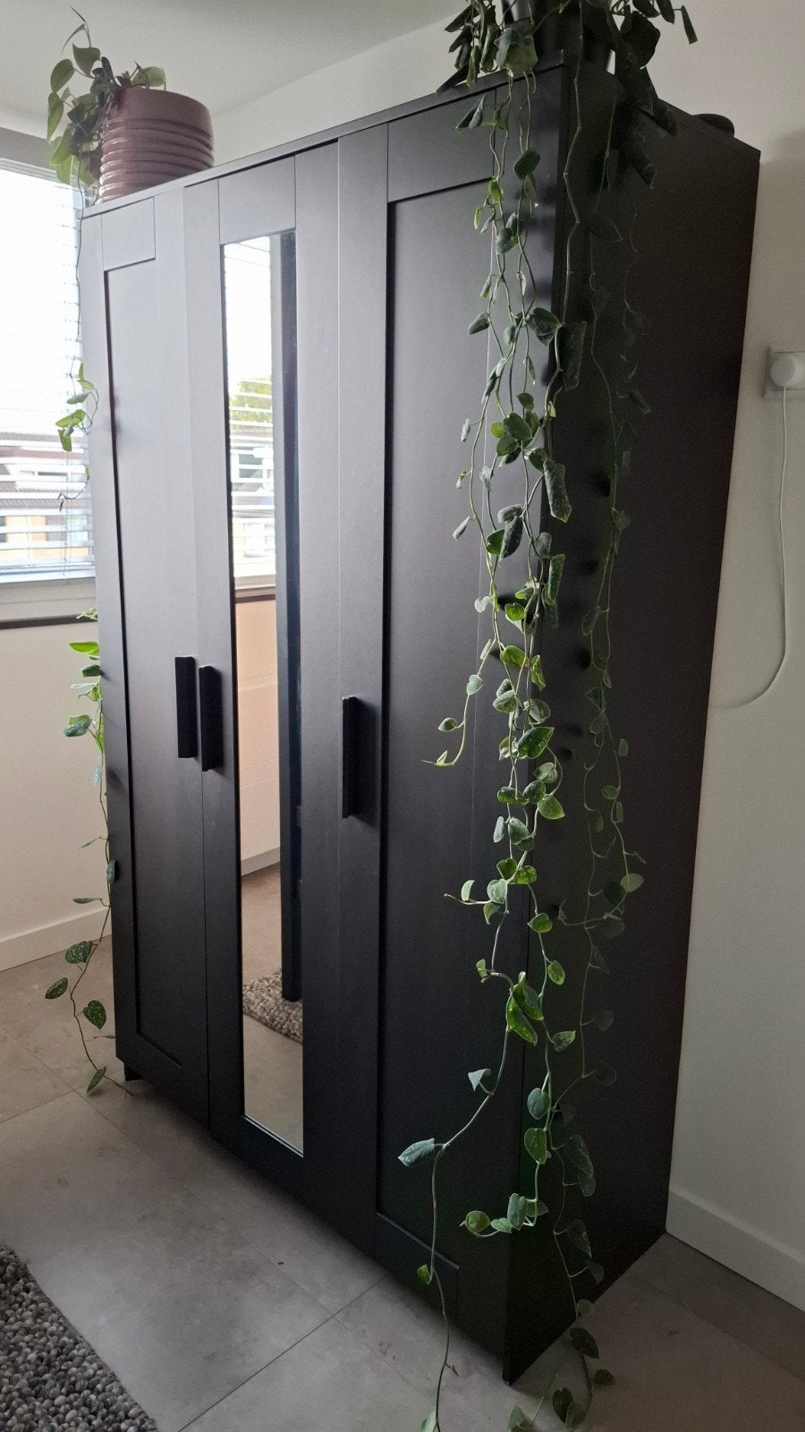 zwarte ikea kast, Ophalen, 50 tot 75 cm, 100 tot 150 cm, 150 tot 200 cm