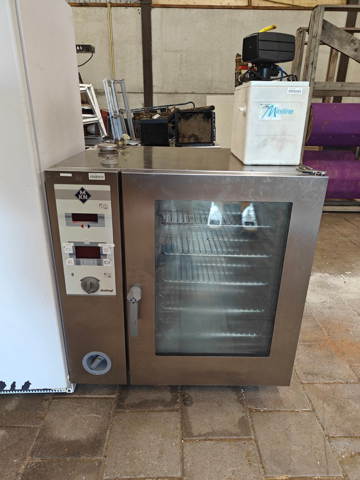 MKN Combisteamer CGE110230 01 - 10x 1/1 GN RVS, Ophalen of Verzenden, Ovens, Magnetrons en Steamers