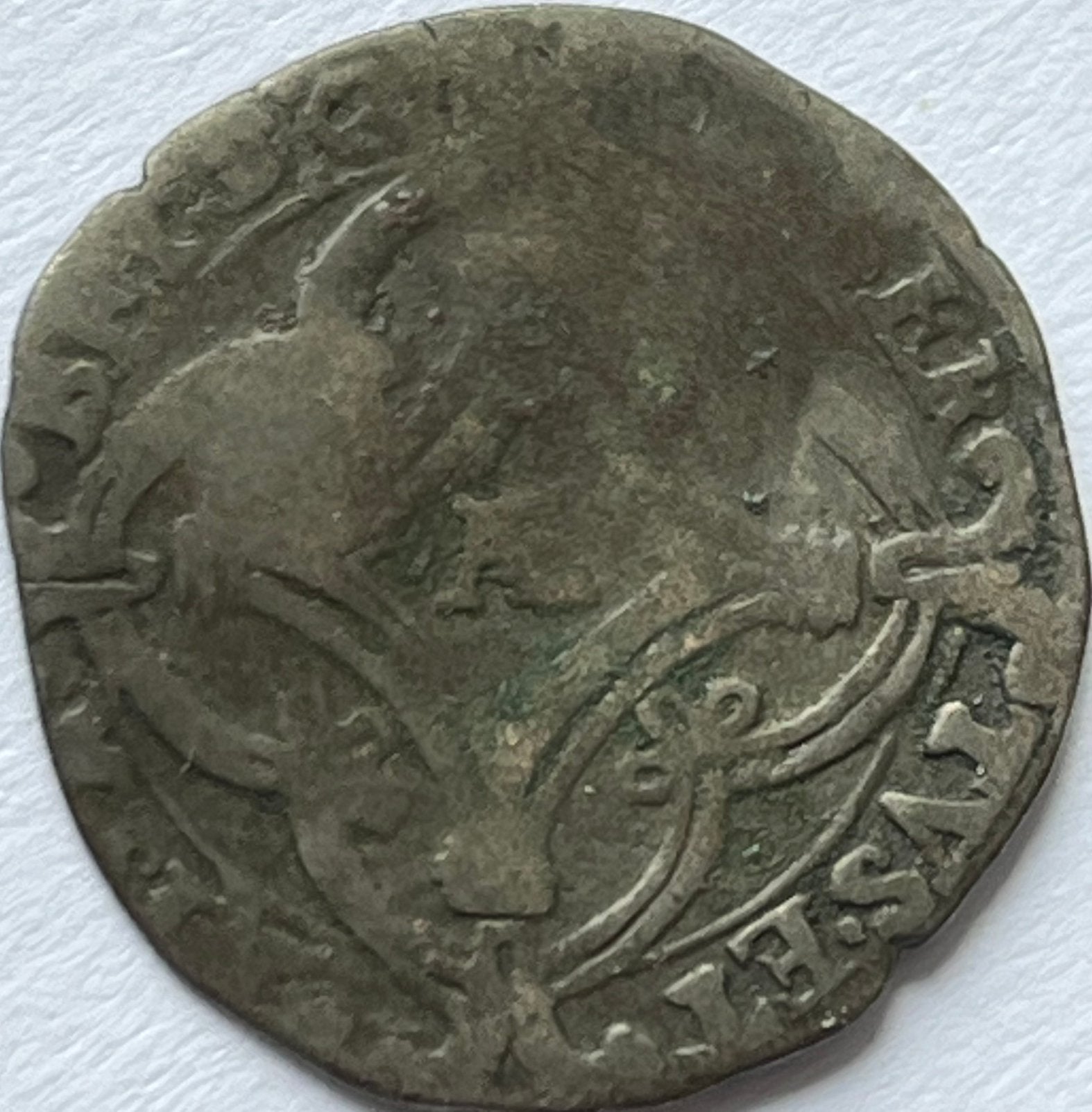 ‘s-Hertogenbosch uiterst zeldzame stuiver 1616/15, Postzegels en Munten, Munten | Nederland, Vóór koninkrijk, Zilver, Losse munt