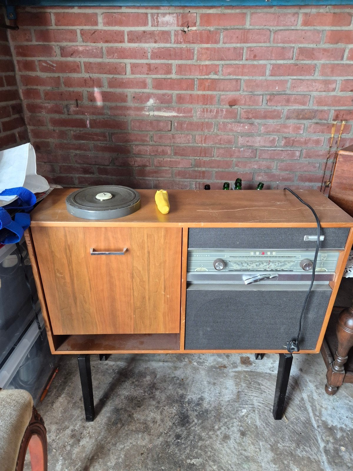 oude radio philips, Ophalen
