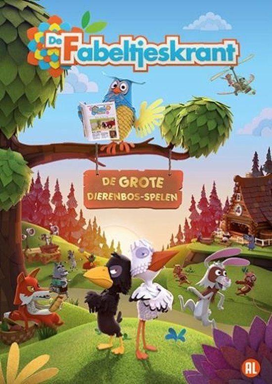 Fabeltjeskrant - de Grote Dierenbos spelen, Sealed en Orig., Europees, Tekenfilm, Alle leeftijden, Ophalen of Verzenden