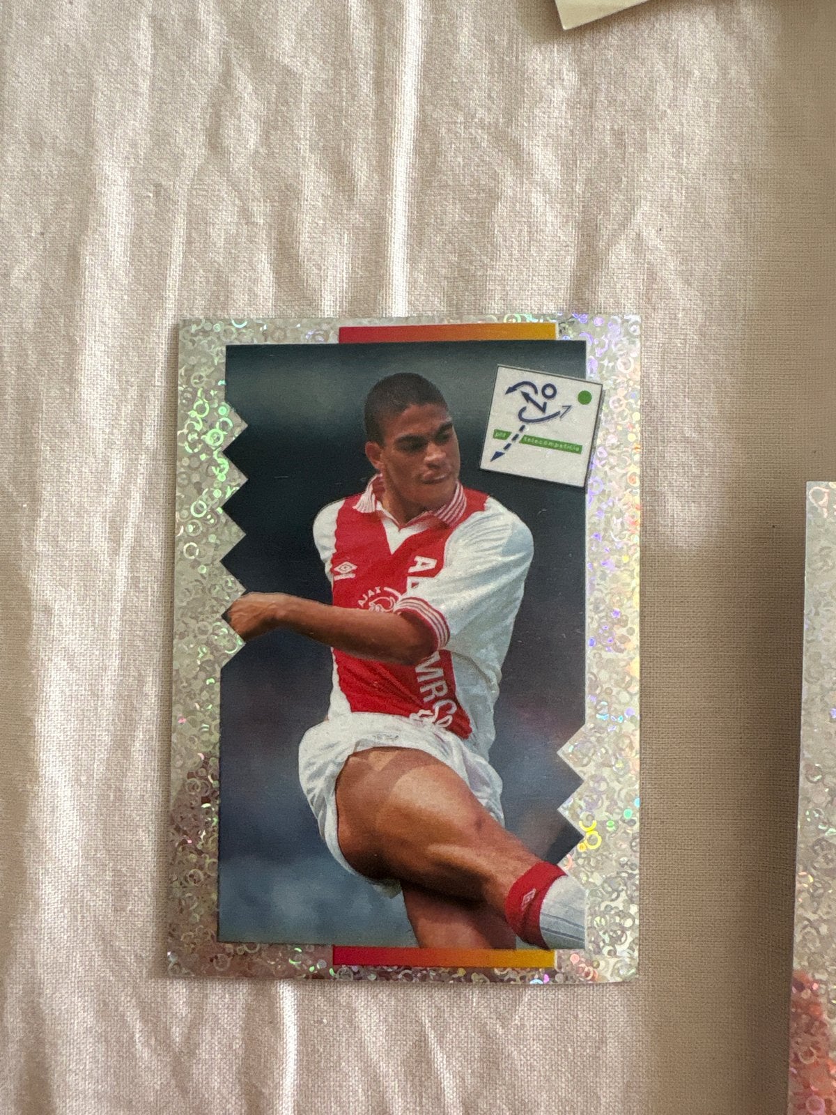 Panini Voetbal 96 Spelerskaart Michael Reiziger, Verzamelen, Ophalen of Verzenden, Gebruikt, Ajax, Spelerskaart