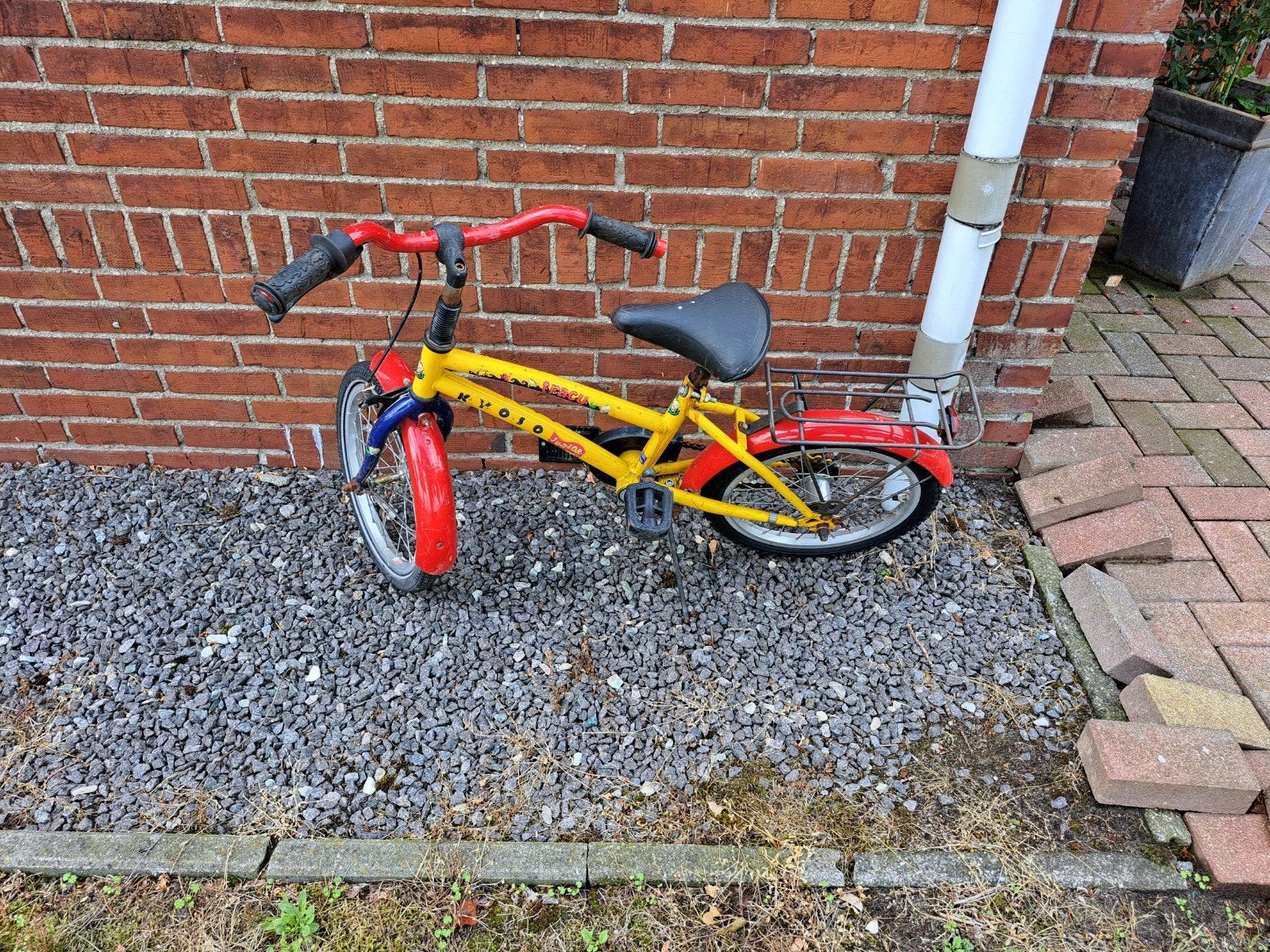 16 inch kinderfiets, Ophalen, Gebruikt, 16 tot 20 inch