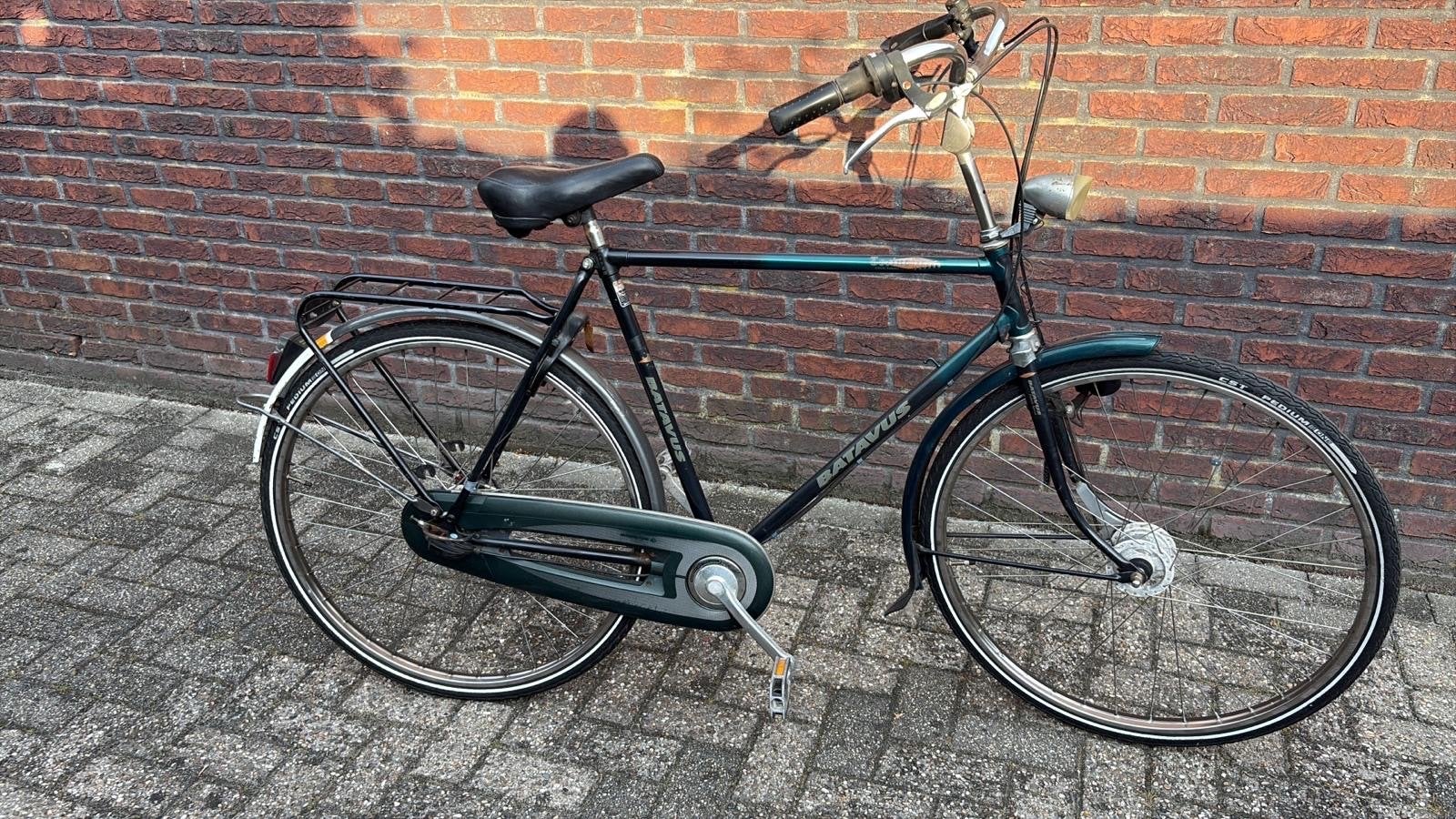 Batavus Stadsfiets - Groen, Gebruikt, Fietsen en Brommers, Ophalen, Gebruikt, Versnellingen, Batavus
