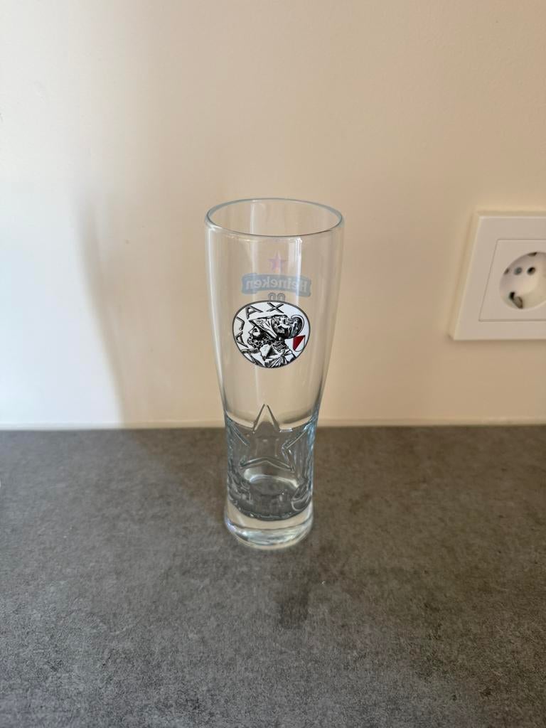 Ajax x Heineken Glas Limited Edition, Ophalen of Verzenden, Nieuw, Bierglas