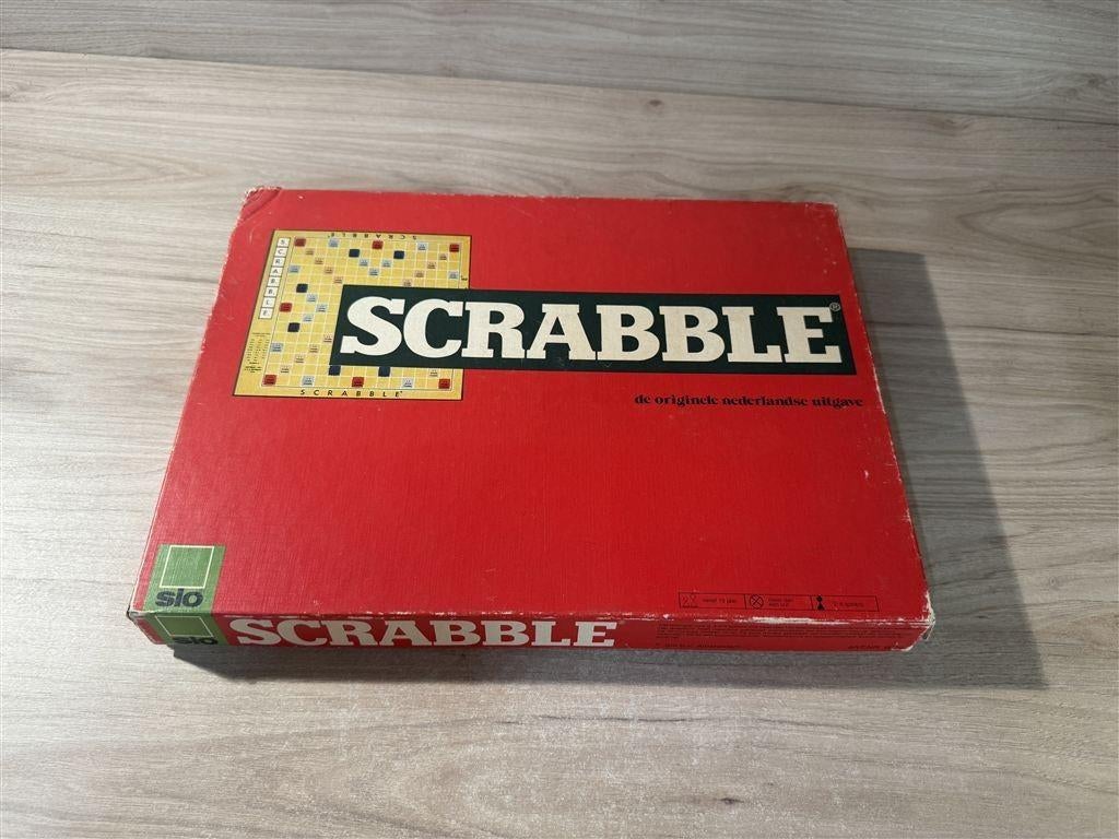 Scrabble rode doos Sio - s6065, Hobby en Vrije tijd, Gezelschapsspellen | Bordspellen, Verzenden, Zo goed als nieuw