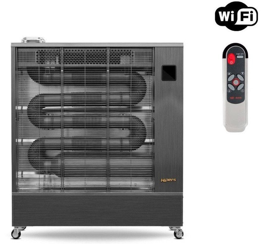 Infrarood dieselstraler Pro 29 kW RVS motief 2000-4600 m³, Ophalen, Nieuw