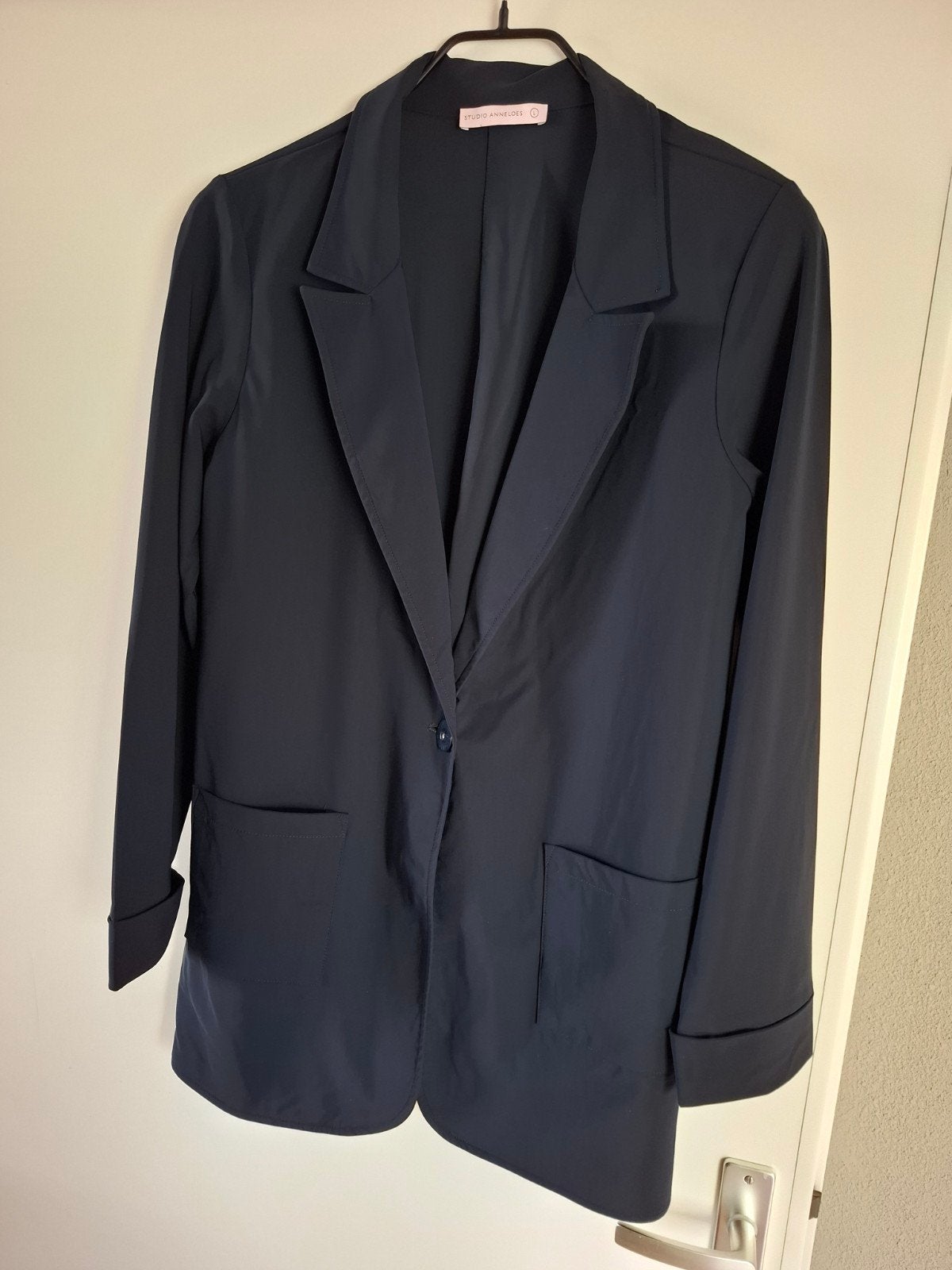 Studio Anneloes blazer/colbert - maat L, Ophalen of Verzenden, Zo goed als nieuw, Maat 38/40 (M), Blauw