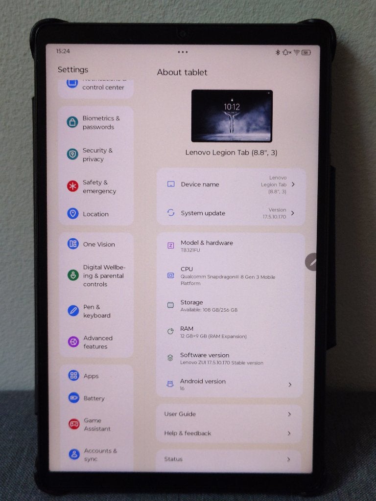 Lenovo Legion Tab g3 + Tab Pen Plus, Computers en Software, Android Tablets, Legion Tab, 8 inch, Ophalen of Verzenden, Zo goed als nieuw