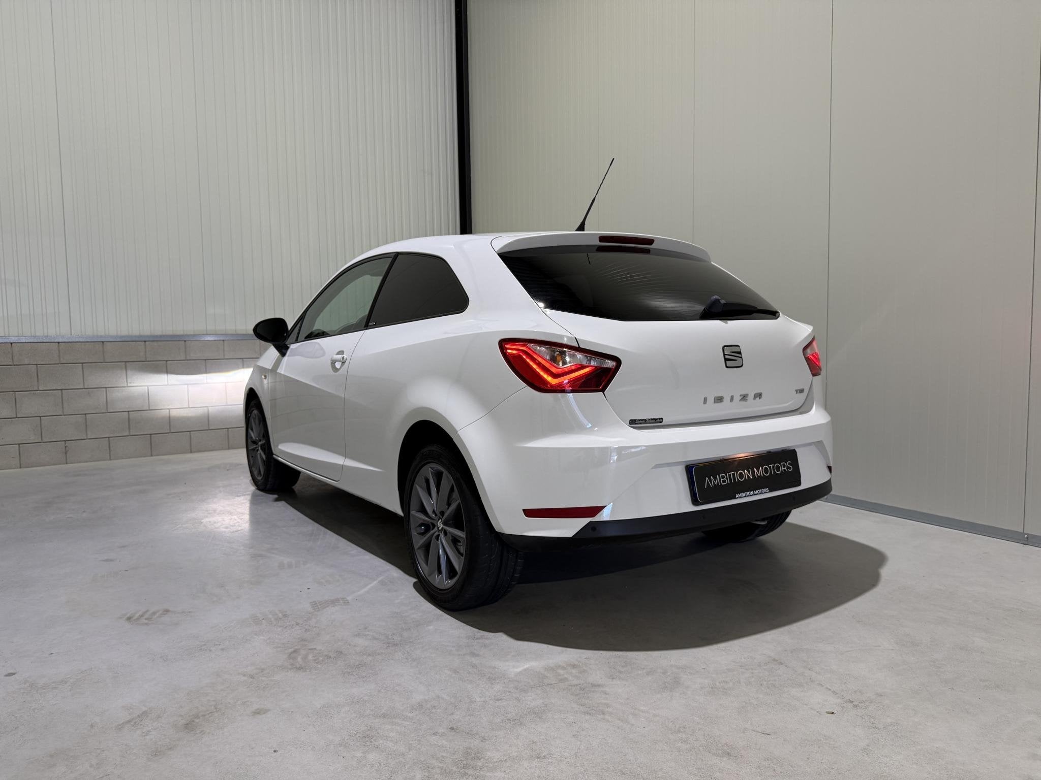 SEAT Ibiza SC 1.2 TSI Itech Airco/ Half leder, Auto's, Seat, Voorwielaandrijving, Euro 5, 990 kg, Bedrijf