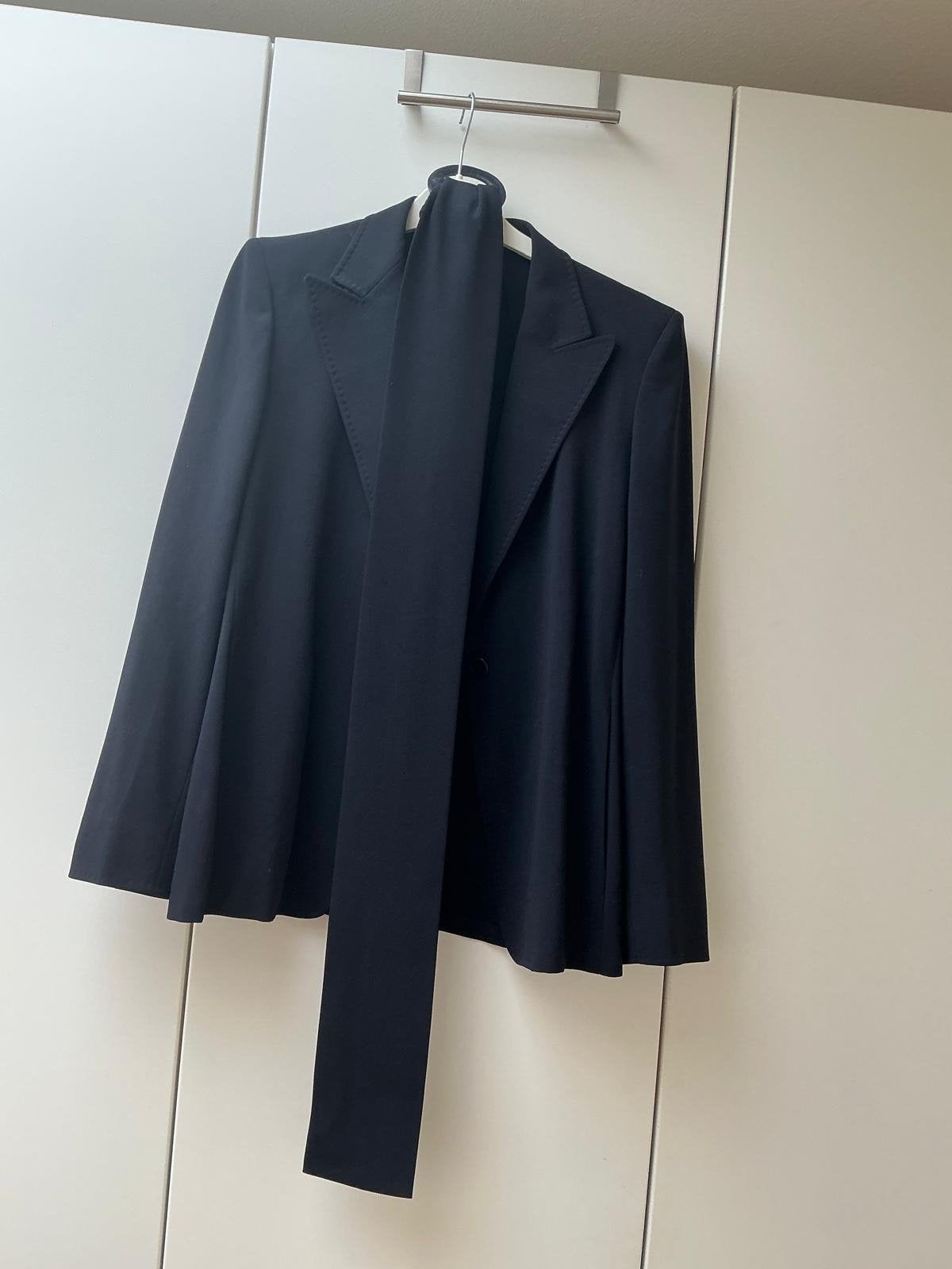 MaxMara marineblauw jasje - Maat 42, Zwart, Maat 42/44 (L), Ophalen of Verzenden, Zo goed als nieuw
