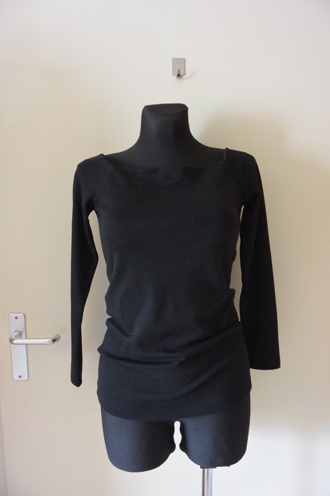 Supertrash truitje S boothals zwart leuk, Kleding | Dames, Supertrash, Zwart, Ophalen of Verzenden, Maat 36 (S)