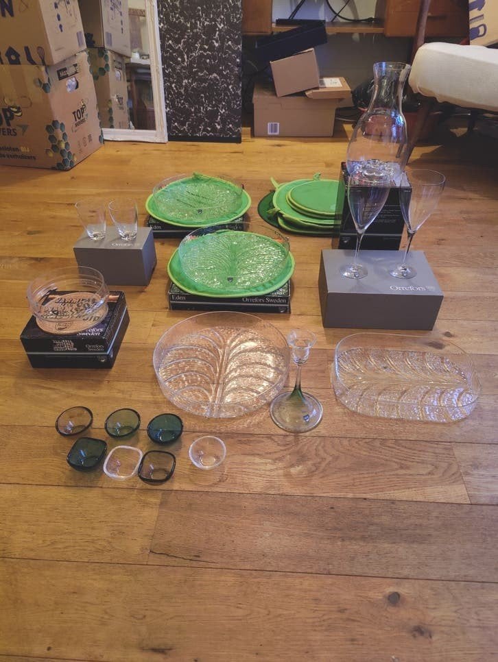 Diverse Orrefors kristal, Antiek en Kunst, Ophalen of Verzenden