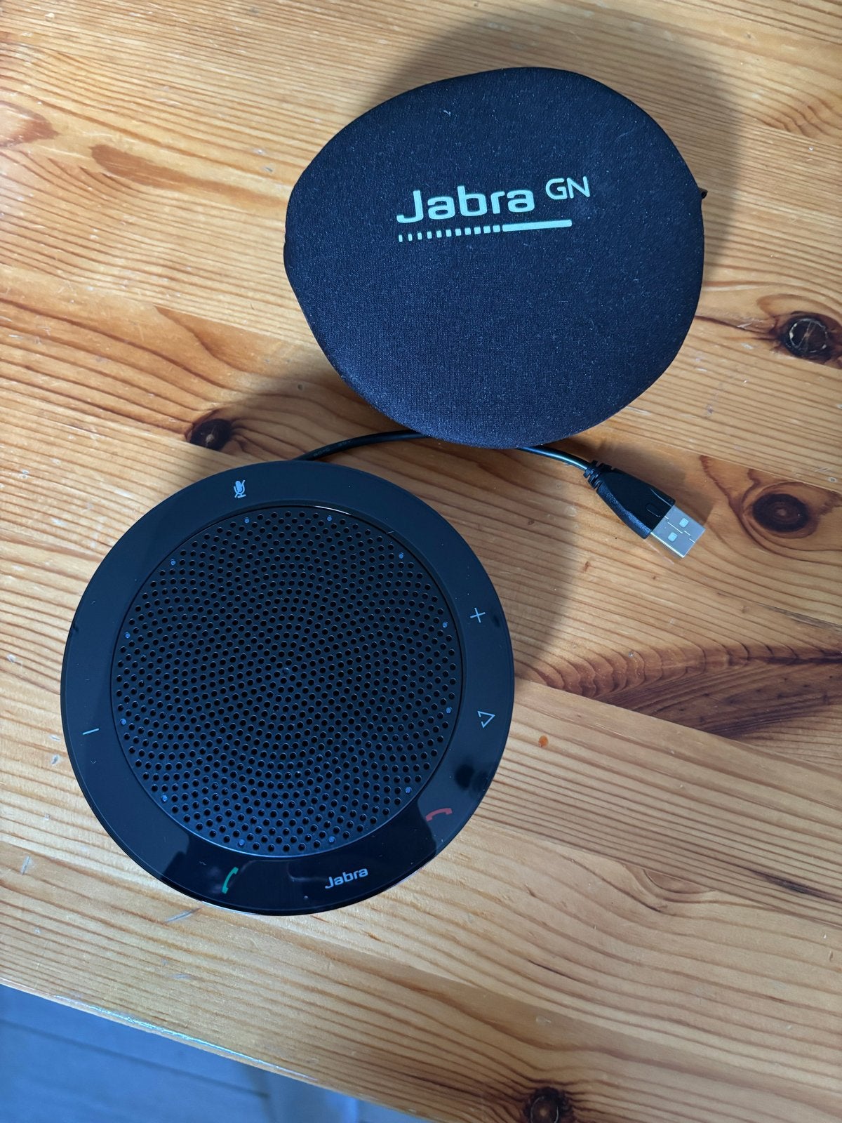 Jabra Speak 510 MS USB Speakerphone met hoesje, Audio, Tv en Foto, Luidsprekers, Overige merken, Ophalen of Verzenden, Zo goed als nieuw
