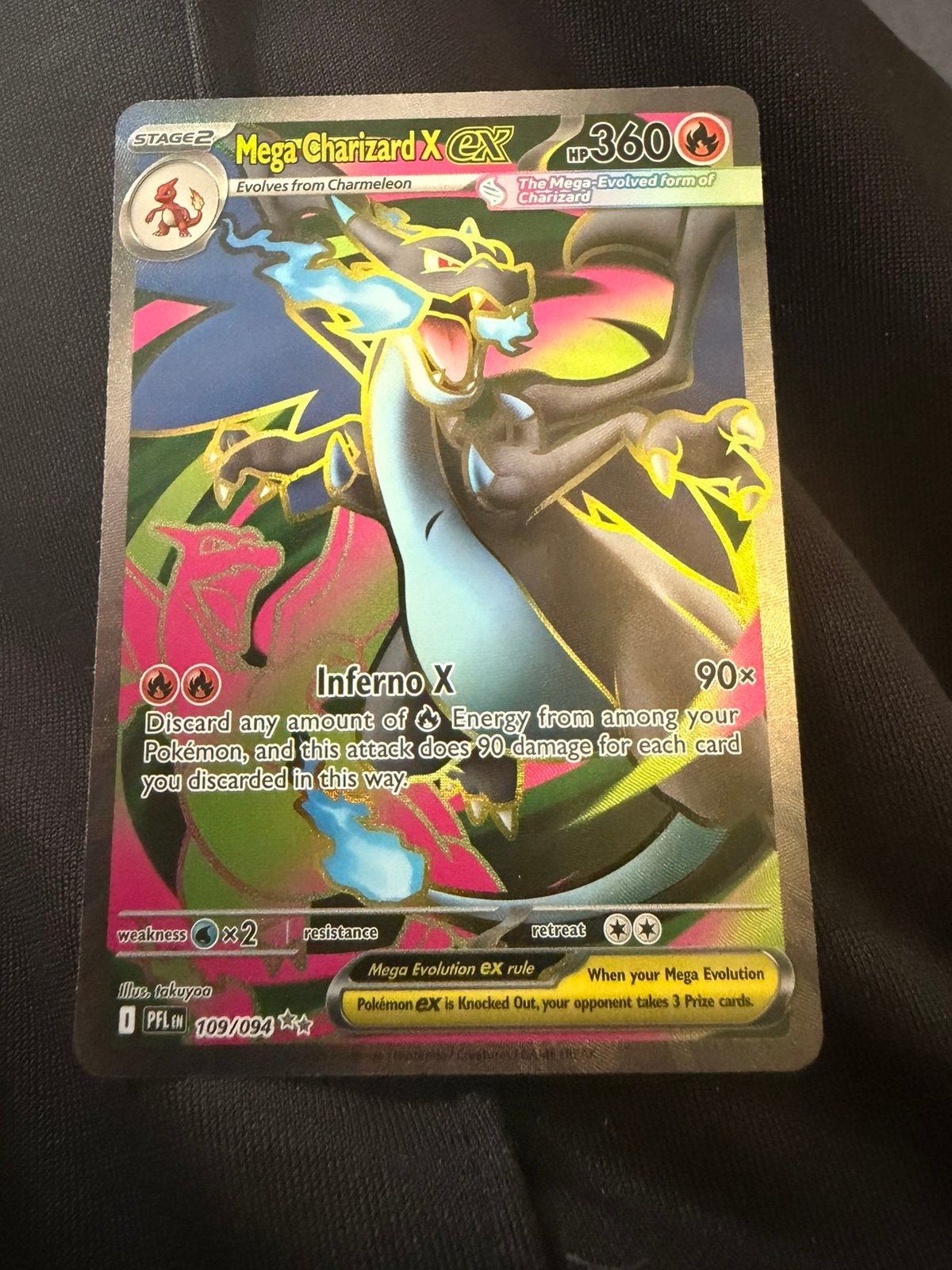 Pokemon mega charizard x ex, Ophalen, Nieuw