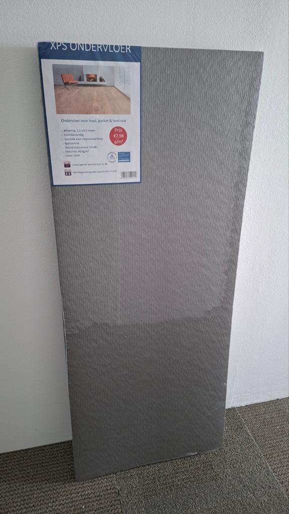 Ondervloer platen TÜV 10dB (geschikt voor appartement) 90m², Ophalen, 75 m² of meer, Overige typen, Nieuw
